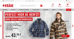 Desktop Screenshot of kraehe.nl